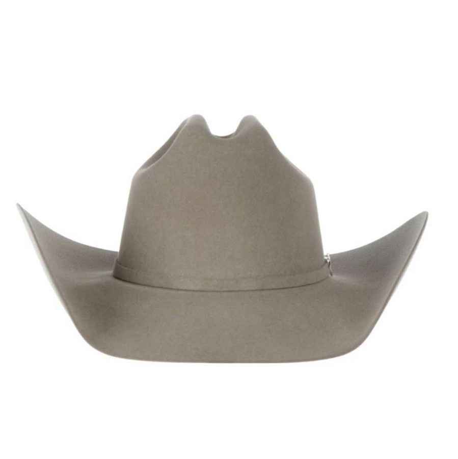 Felt Cowboy Hats * | Resistol Resistol Ustrc 6X Stone 4 1/4In. Brim Open Crown Felt Cowboy Hat