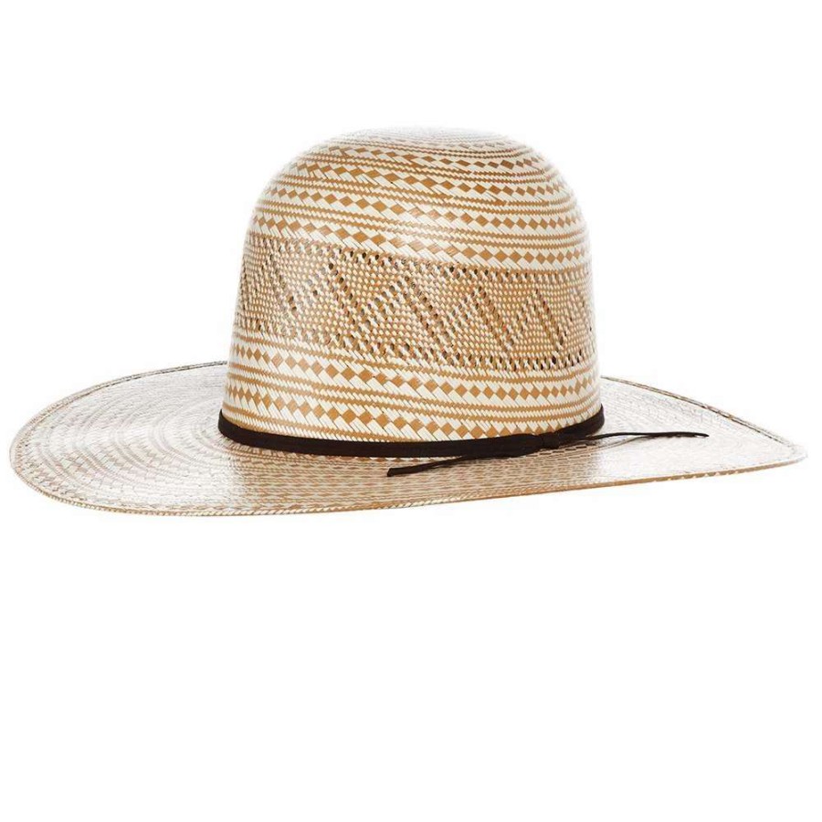 Straw Cowboy Hats * | Rodeo King Yuma 4 1/4In. Brim Open Crown Straw Cowboy Hat