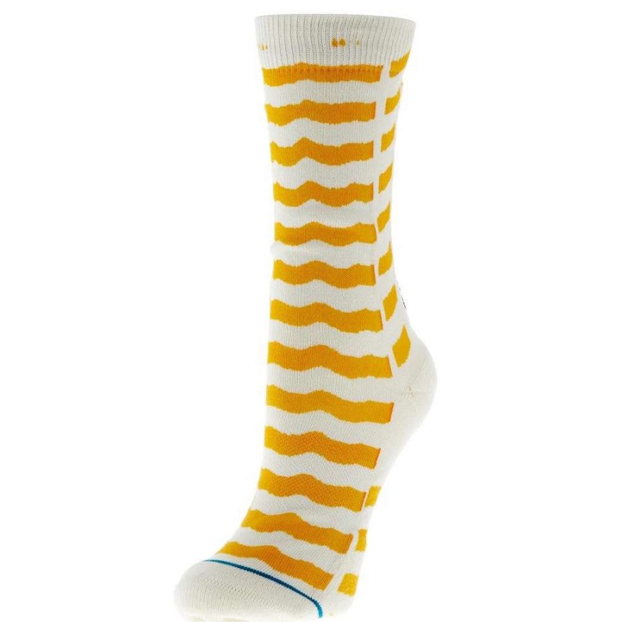 Boots * | Stance Men'S Yellow I'M Lost Crew Socks